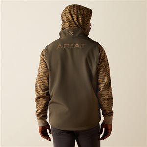 Mens Logo Softshell Dark green Ariat Vest