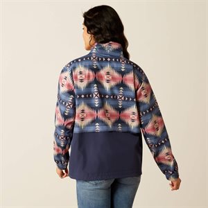 Ladies Whisper Pullover Jacket Serrano Print Ariat