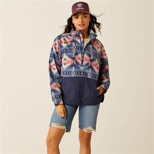 Ladies Whisper Pullover Jacket Serrano Print Ariat