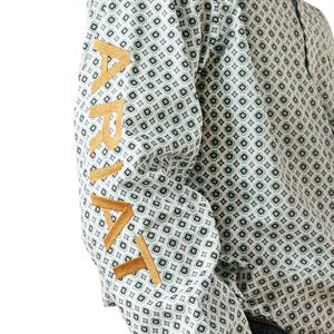 Boys L/S Franklin Blue/Brown Ariat Shirt
