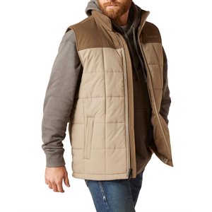 Mens Bronw Ins Ariat Vest