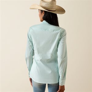 Ariat Ladies Kirby Stretch Shirt Holiday green