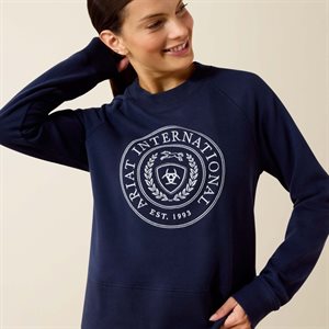 Ladies Martine Sweathshirt Navy Ariat