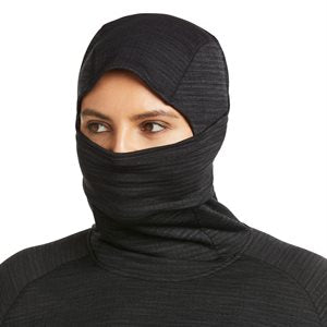 Ladies Black Ariat Balaclava L/S