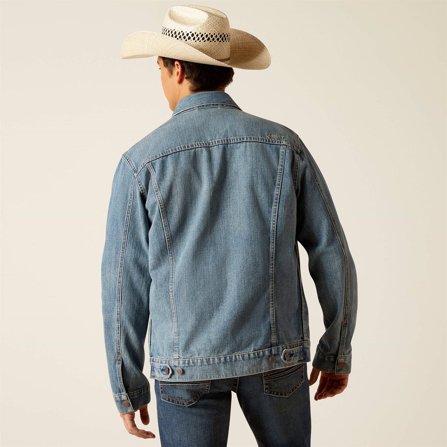 Mens Denim Trucker Jacket Roby Ariat