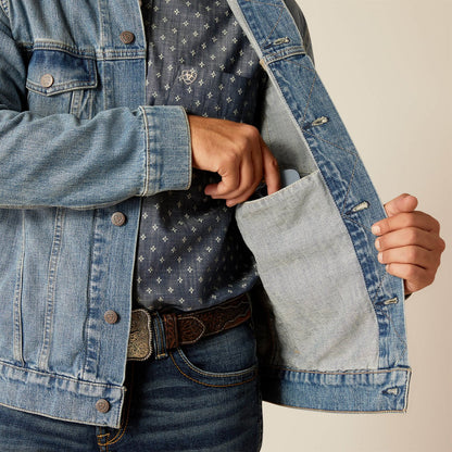 Mens Denim Trucker Jacket Roby Ariat