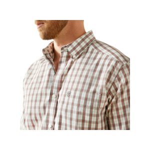 Mens S/S Elton White Ariat Shirt
