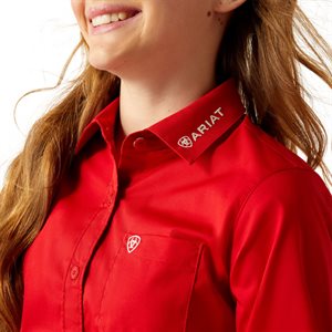 Girls L/S Equest Red Ariat Shirt