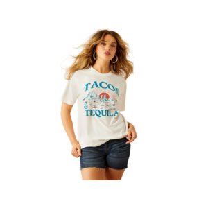 Ladies Taco & Tequilla T Shirt Vanilla Ice