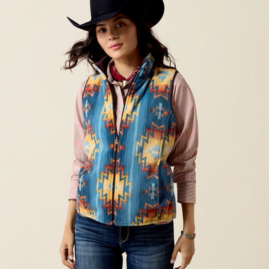 Plum CHOCOLATE PLUM/LAKESIDE SOUTHW WMS Dilon 2.0 Reversible Insulated Vest- L