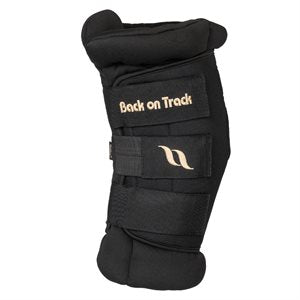 Back On Track Hock Boot With Hole Black M
