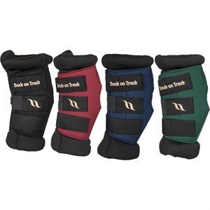 Back On Track Hock Boot With Hole Black M
