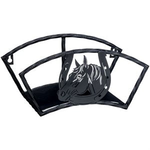 Support de tuyau d'arrosage cheval/fer à cheval