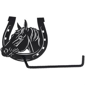 Porte-rouleau de papier toilette cheval/fer à cheval