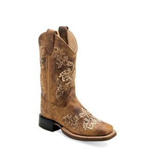 Child Brown Boot Western