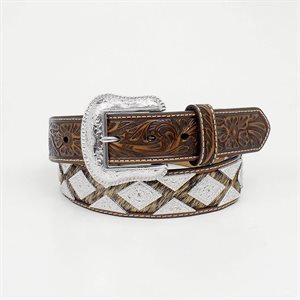 Tan Diamond Chair Belt 30
