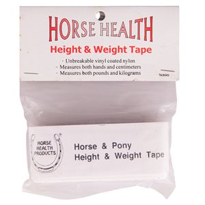 Tape Measure Weight & Height Horse