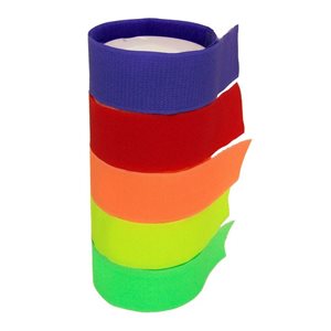 Chevilliere Velcro Blue 40 cm 10/Pqt
