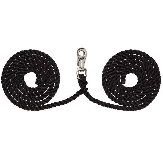 Corde double avec mousqueton noir