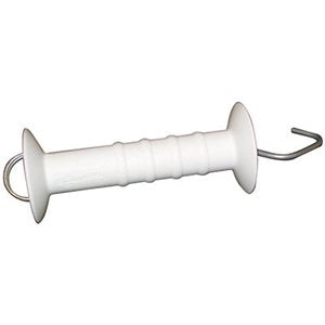 White Gate Handle