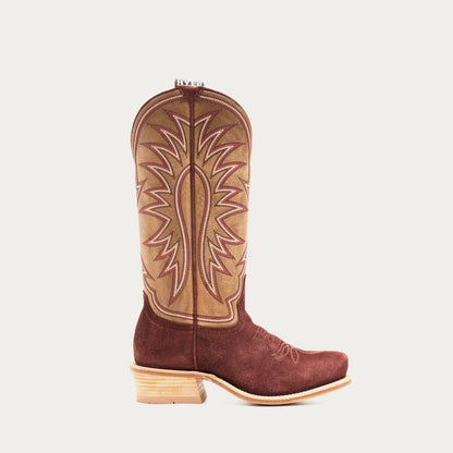 Bottes Hyer femme Rose Hill bourgonne