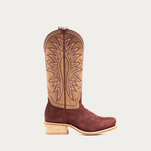 Bottes Hyer femme Rose Hill bourgonne