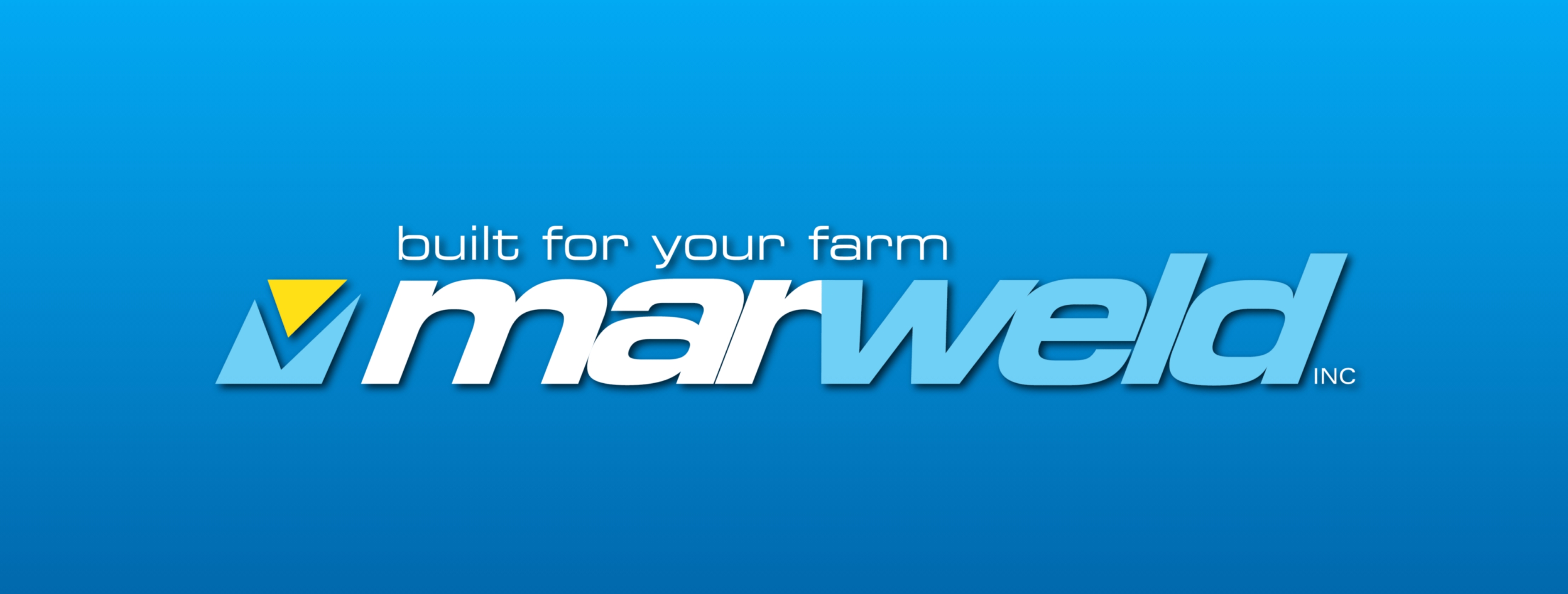 Marweld logo on a blue background