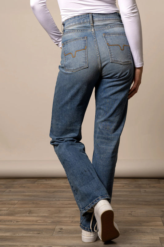 Jeans Mia mid wash Kimes Ranch