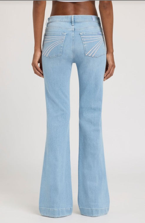 Jeans 7Famk Ultra High rise INDIGO BLOOM 34''- 24