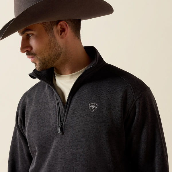 Caldwell 1/4 Zip Sweater Men navy