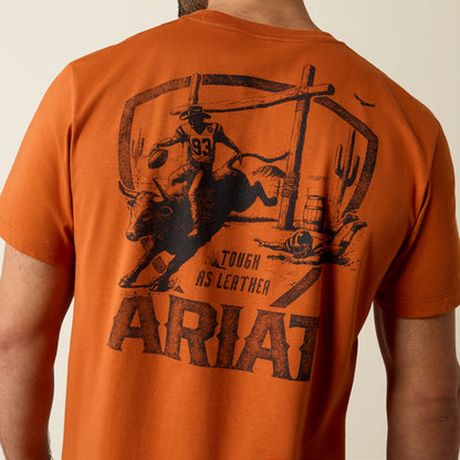 Tshirt men Tough as leather