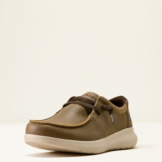 Ariat men brown Bomber hilo