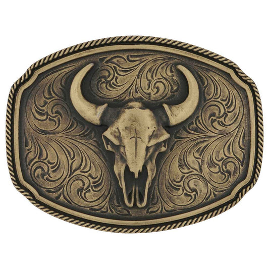 Buffalo Skull Buckle