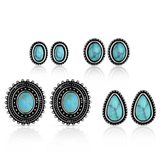 Turquoise pack earring